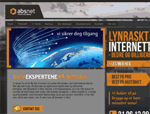 Tablet Screenshot of absnet.no
